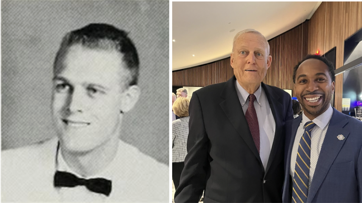 Gary Cunningham then and now
